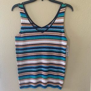 NWT Nine West Sleeveless Top